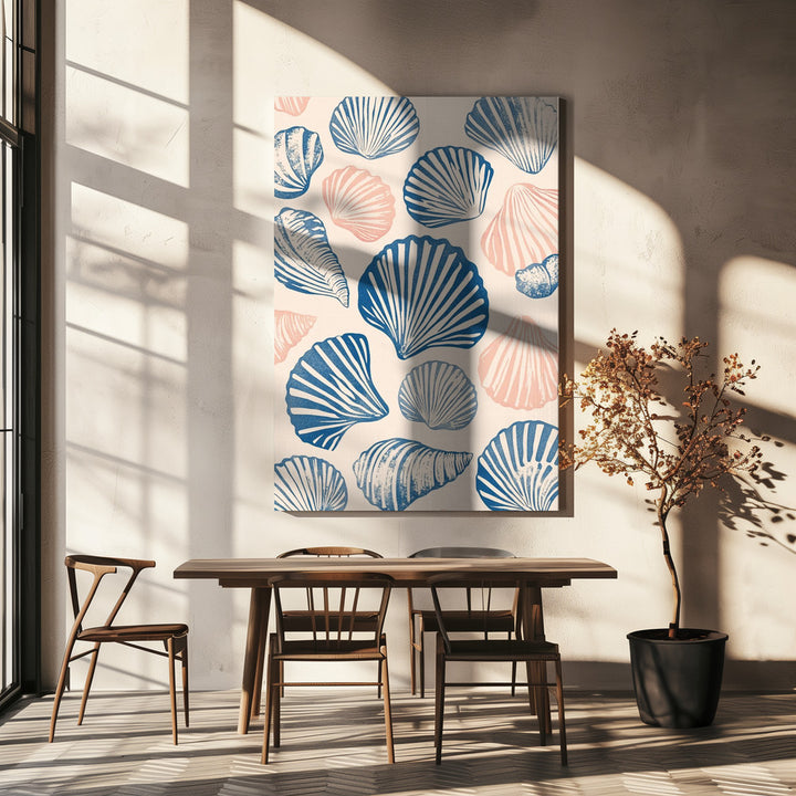 "Seashell Pattern" Wall Art