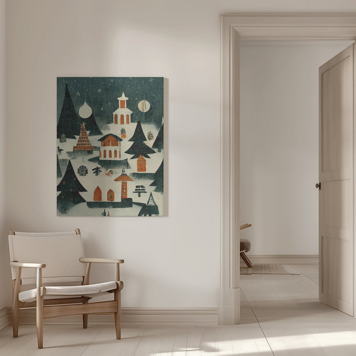 "Before Christmas" Wrapped Canvas Wall Art