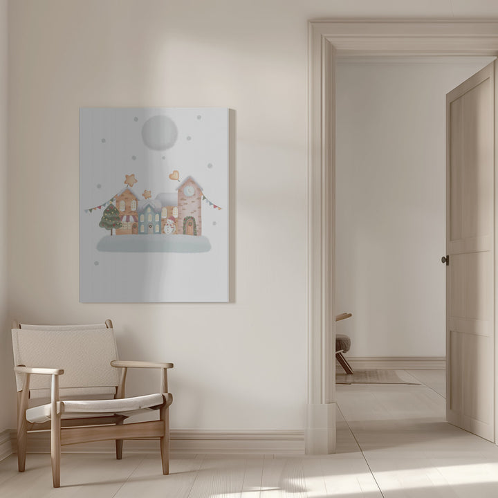 "Vintage Winter" Wrapped Canvas Wall Art