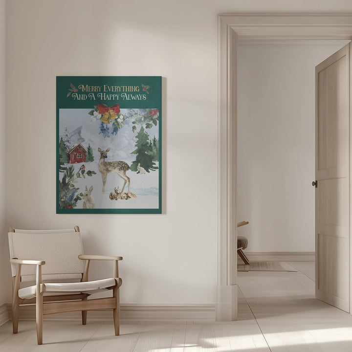"Print By Bohonewart" Wrapped Canvas Wall Art