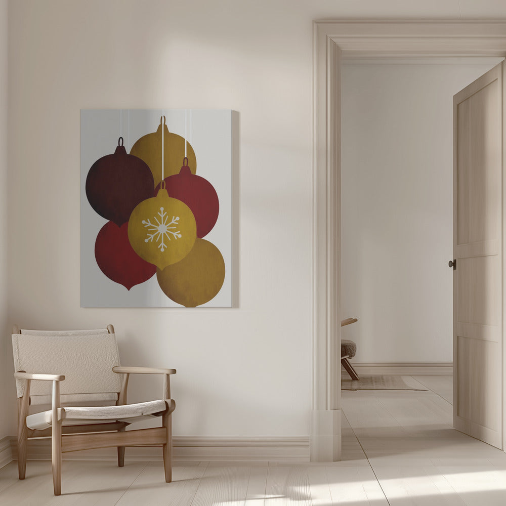 "Jingle Bells (vers.3)" Wrapped Canvas Wall Art