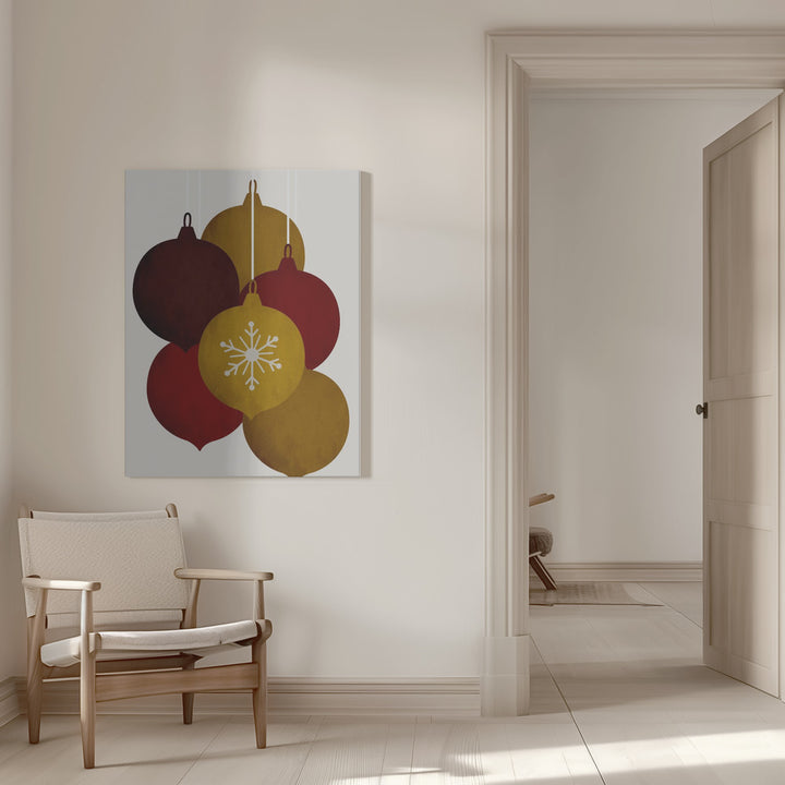 "Jingle Bells (vers.3)" Wrapped Canvas Wall Art
