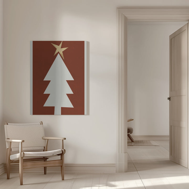 "Oh Silent Night" Wrapped Canvas Wall Art