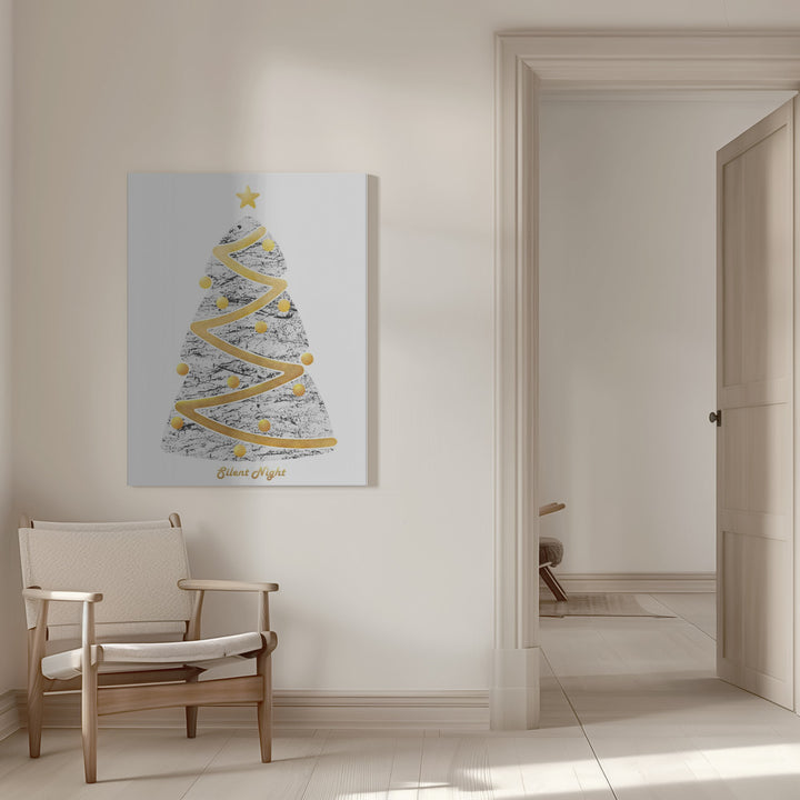 "Silent Night" Wrapped Canvas Wall Art
