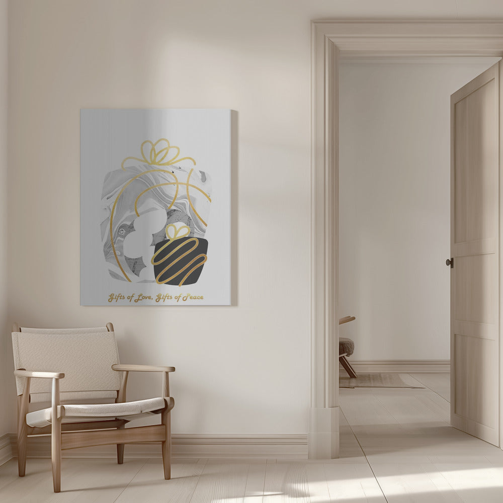 "Gifts of Love" Wrapped Canvas Wall Art