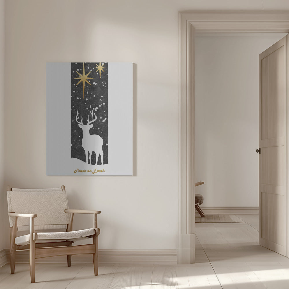 "Peace on Earth" Wrapped Canvas Wall Art