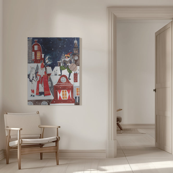 "Saint Nicholas" Wrapped Canvas Wall Art