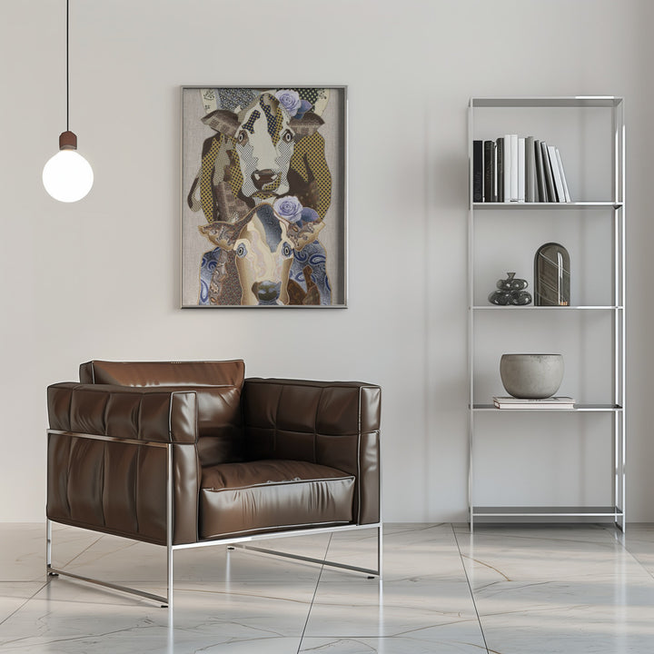 "Field Dreams" Framed Textured Wall Art