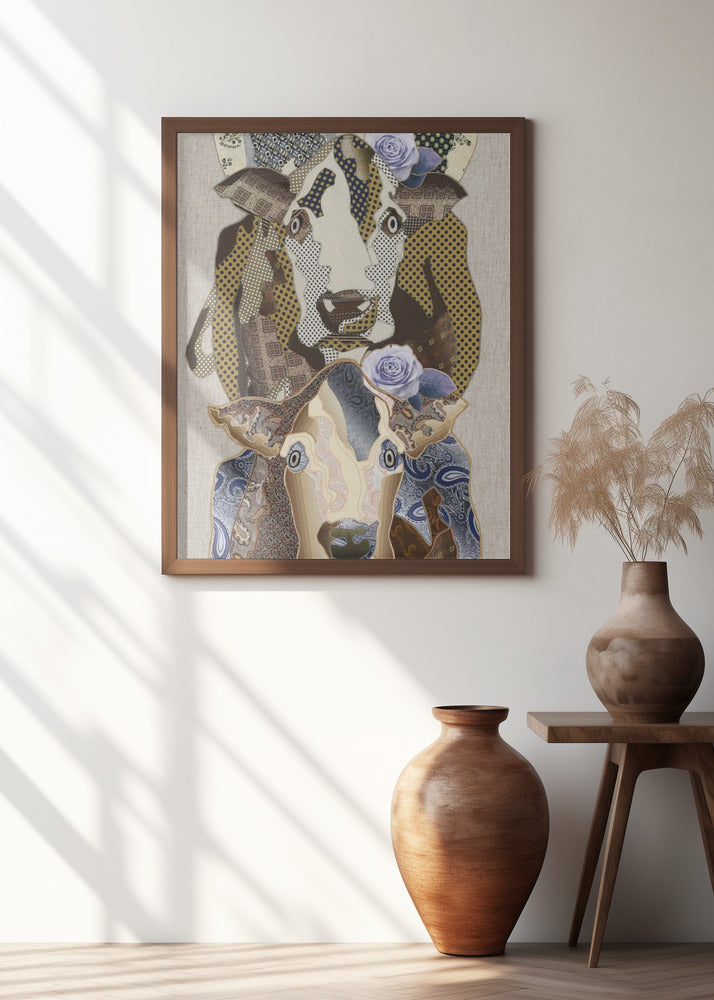 "Field Dreams" Framed Textured Wall Art