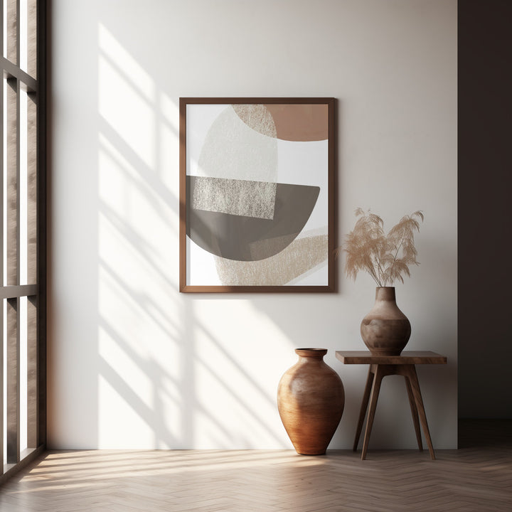 "Earth Tone Geometric" Wall Art