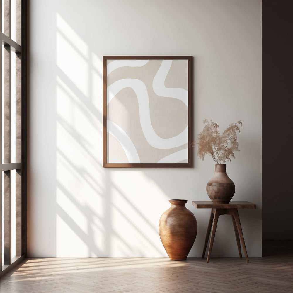 "Squiggly Abstract Art" Wall Art