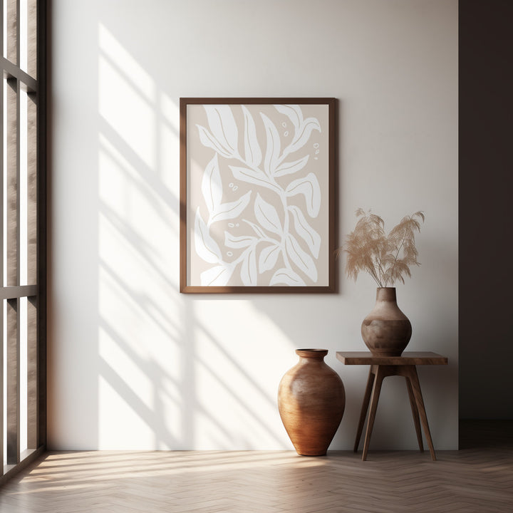 "Abstract Leaves" Wall Art