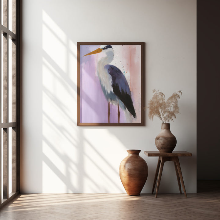 "Stork" Wall Art