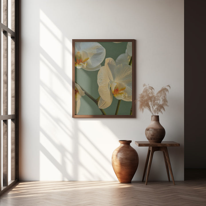 "Floral Haven" Framed Textured Wall Art
