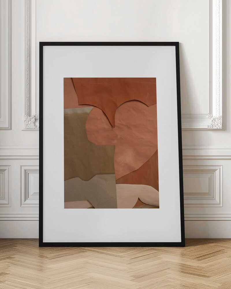 Earthy Leather Abstract