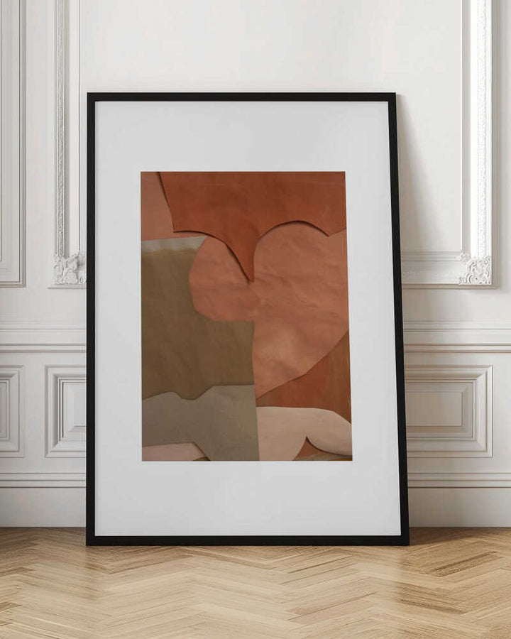 Earthy Leather Abstract