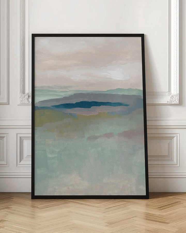 "Muted Lake Landscape" by Nikita Jariwala — Landscape Wall Art