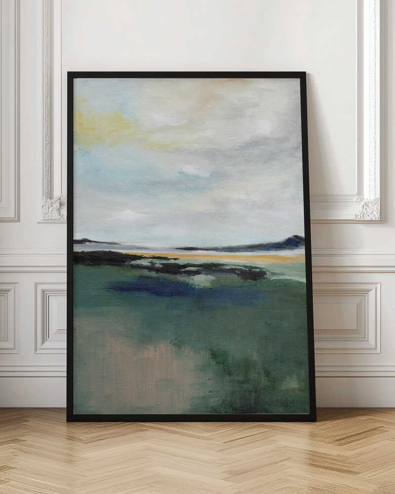 "Serene Marsh Landscape No. 3" by Nikita Jariwala — Landscape Wall Art