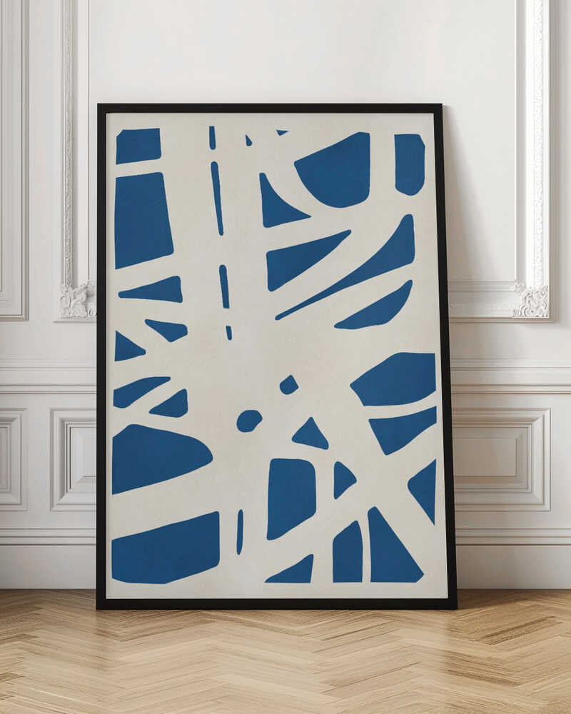 Abstract Blue Pattern