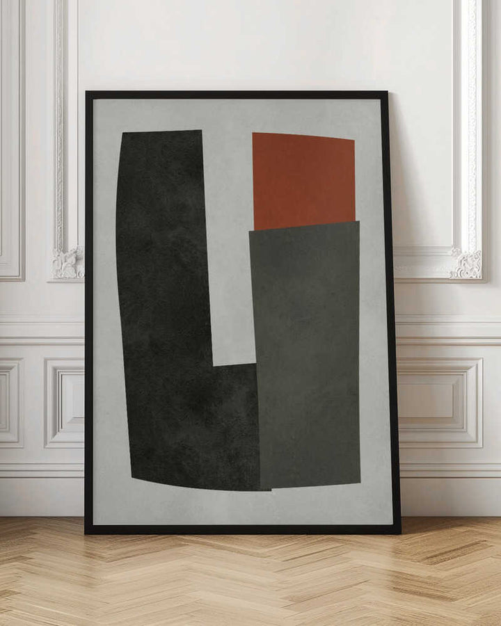 Abstract Earth Tone Geometry