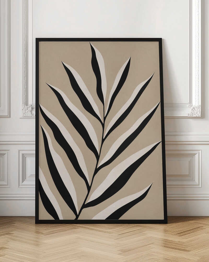 Minimalist Palm Leaf