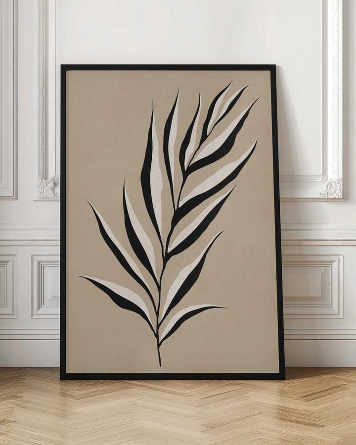Abstract Palm Leaf