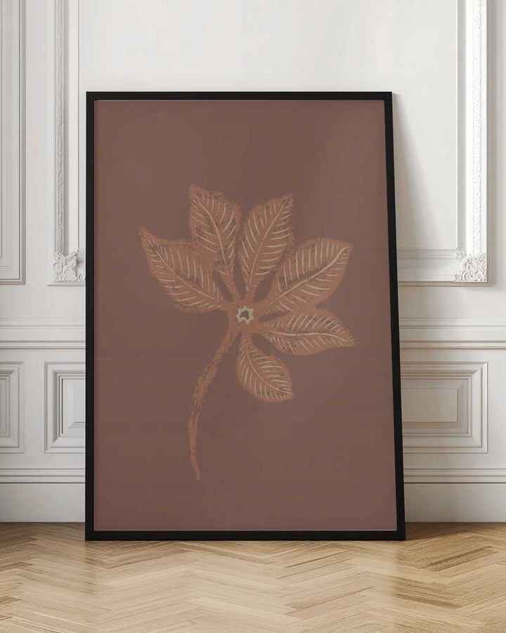 "Textured Botanical Leaf" by Nikita Jariwala — Botanical Wall Art