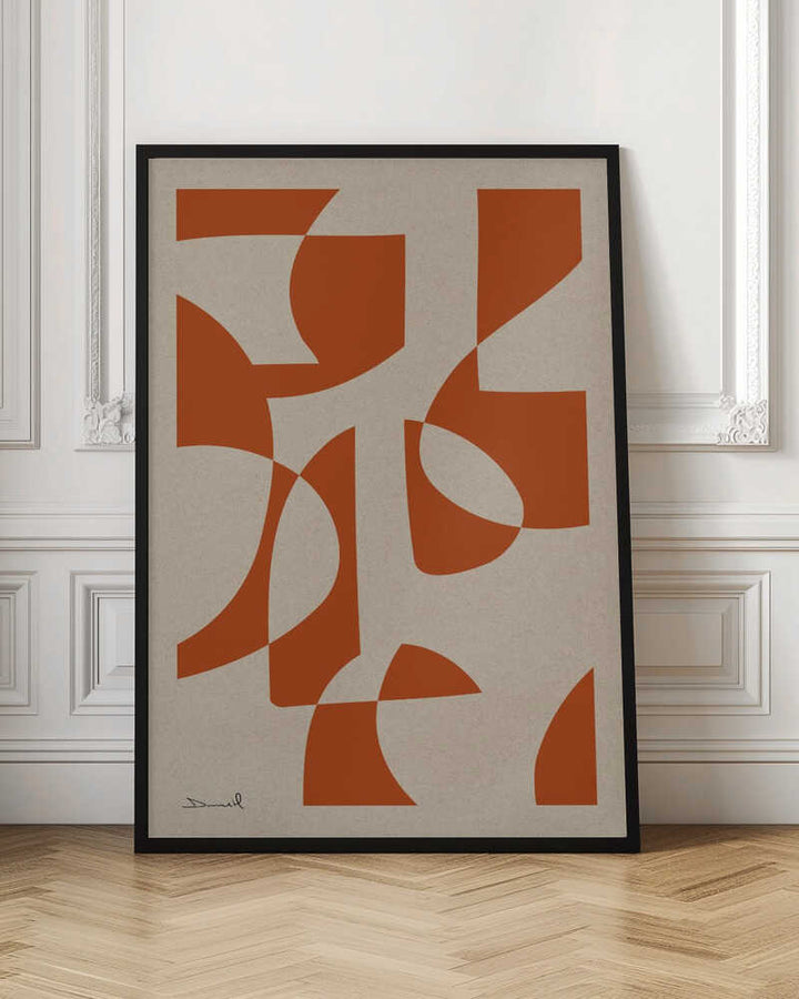 "Profond" by Dan Hobday — Abstract Wall Art