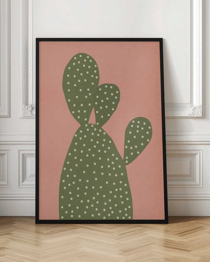 Modern Pink Cactus