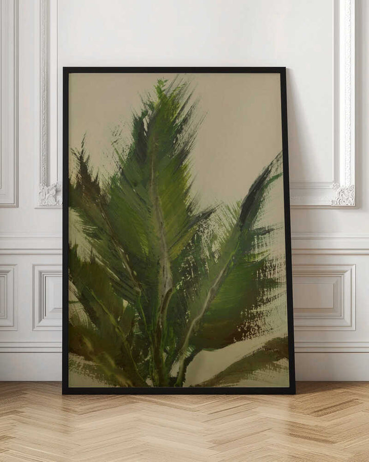 "Verdant Strokes" by Dan Hobday — Botanical Wall Art