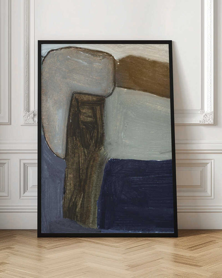 "Pieces" by Dan Hobday — Abstract Wall Art