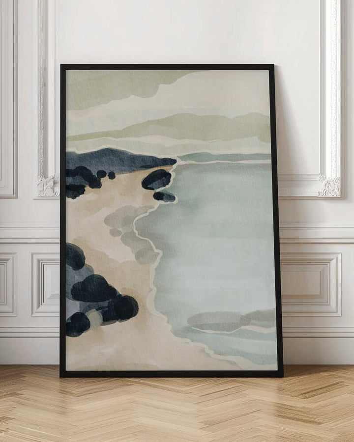 "Coastal Serenity" by Nikita Jariwala — Coastal Wall Art