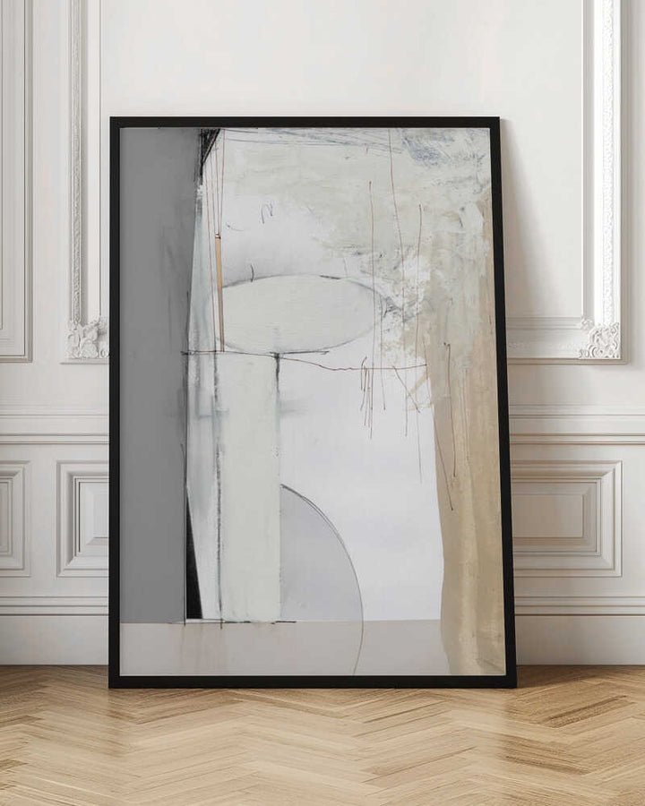 "Soft Neutral" by Dan Hobday — Abstract Wall Art