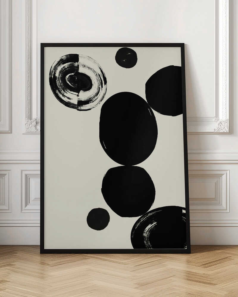 Abstract Black Forms