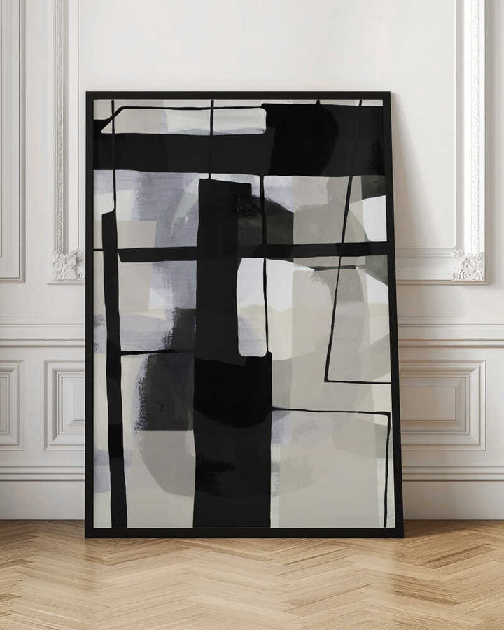 Monochrome Abstract Forms
