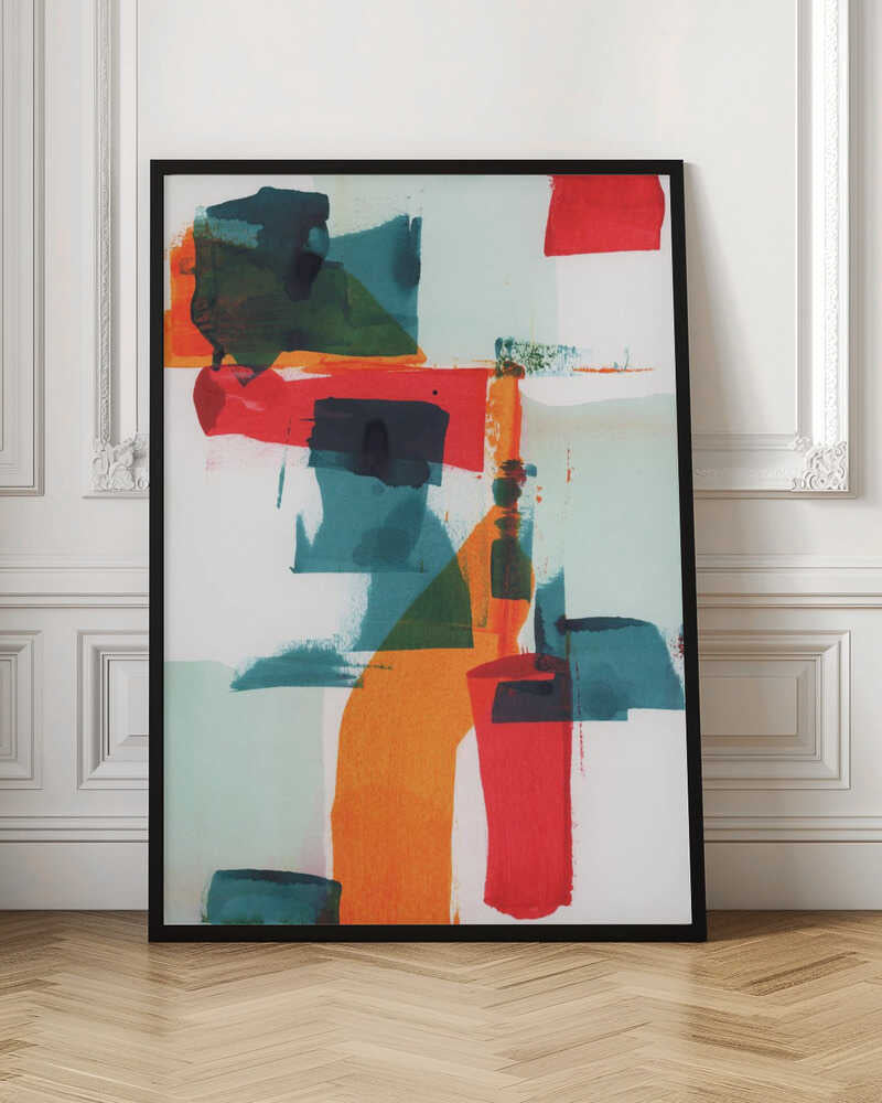 Vibrant Geometric Layers