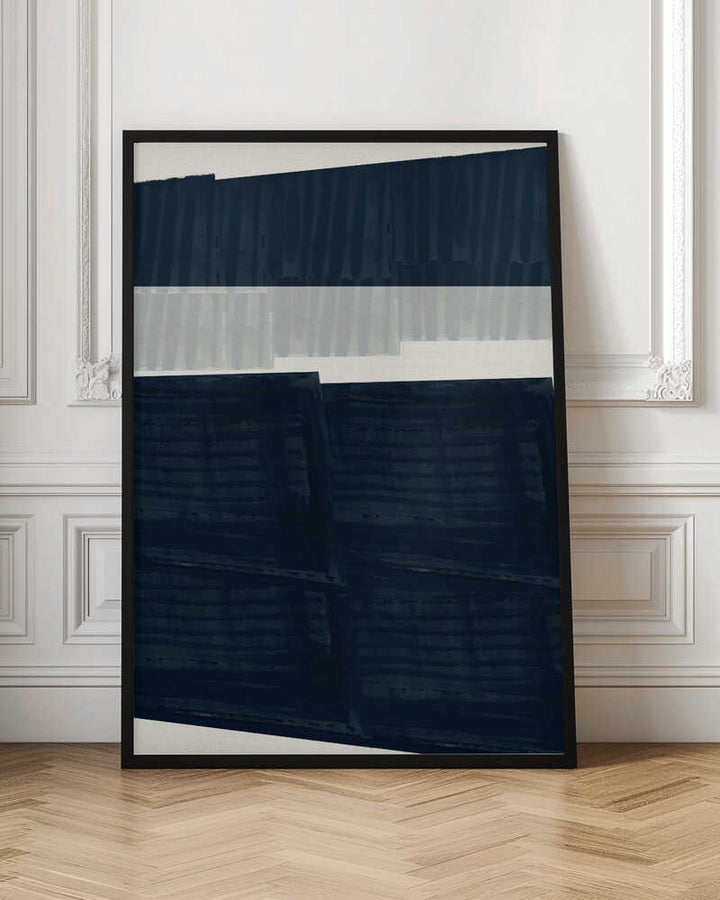 Textured Indigo Blocks