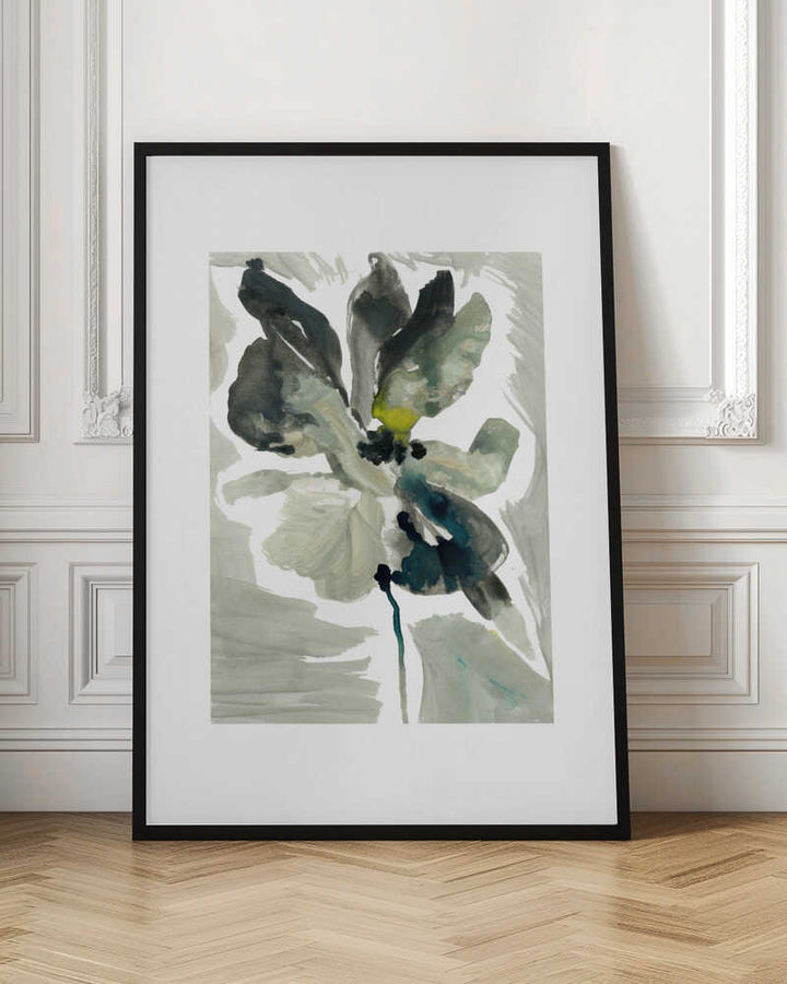 Serene Watercolor Flower