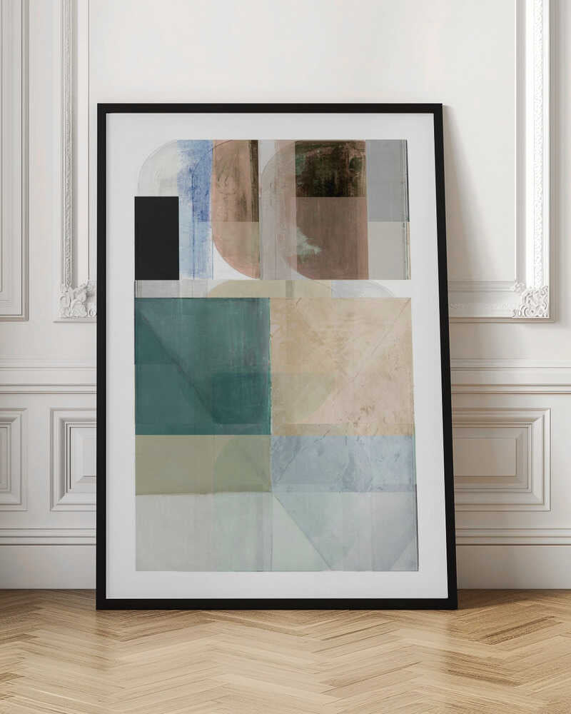 Muted Geometric Layers