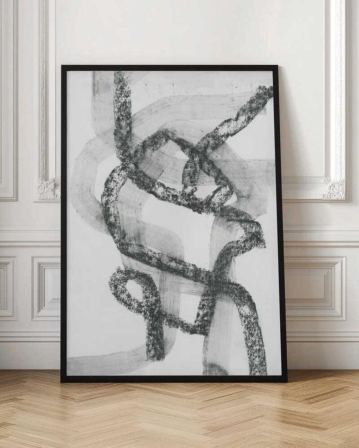 Intertwined Textured Lines