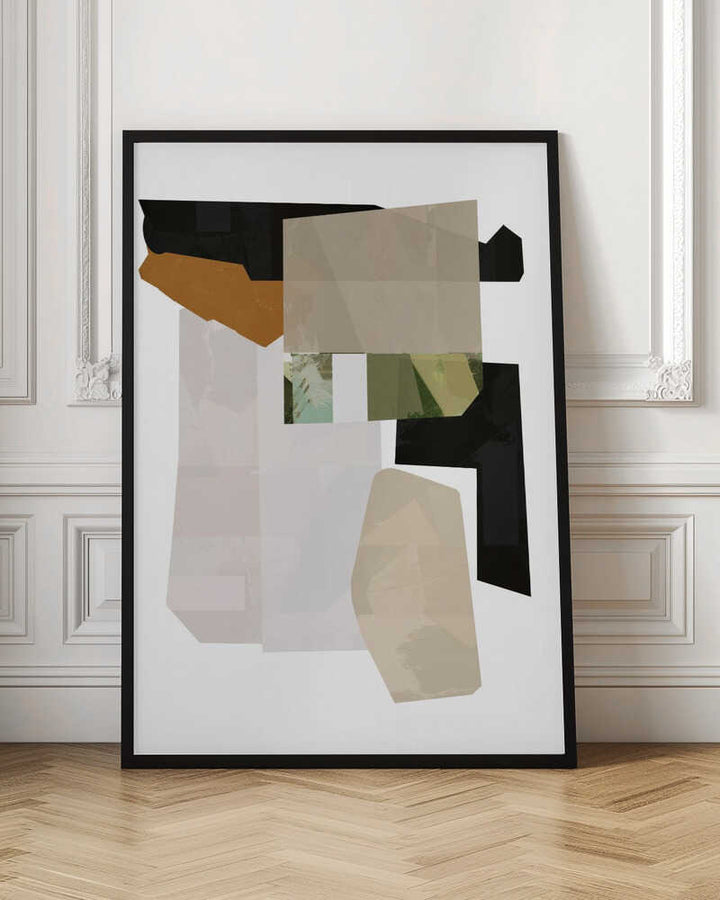 Earthy Geometric Collage
