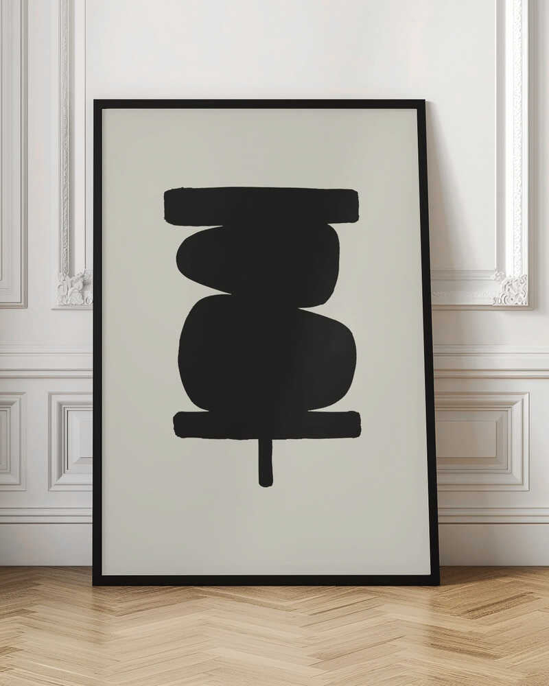 Black Balance Abstract