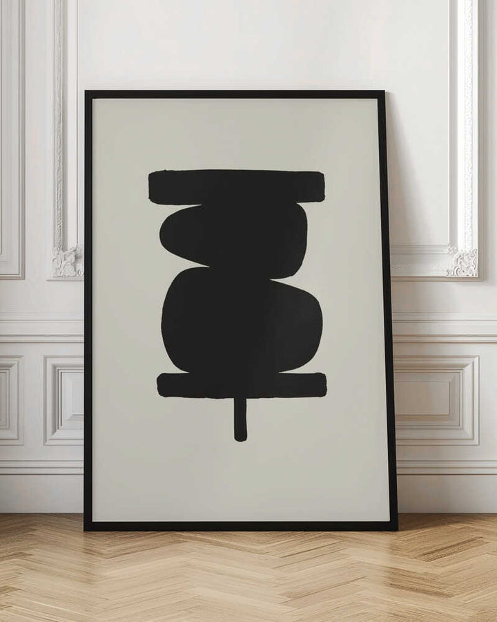 Black Balance Abstract