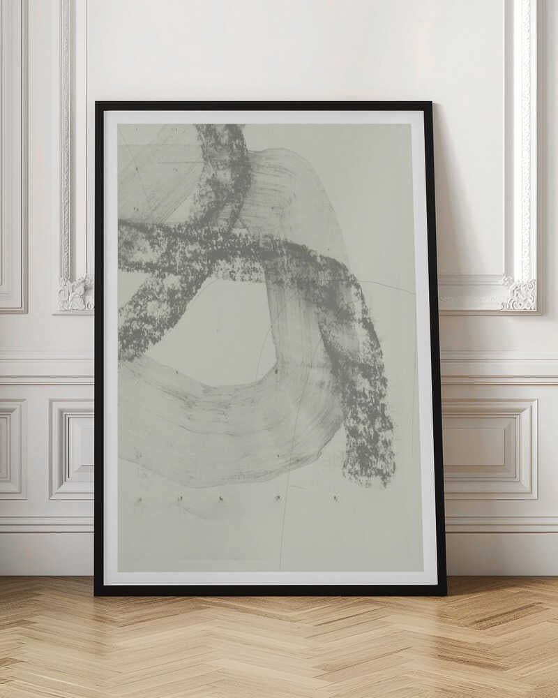 Abstract Gray Markings