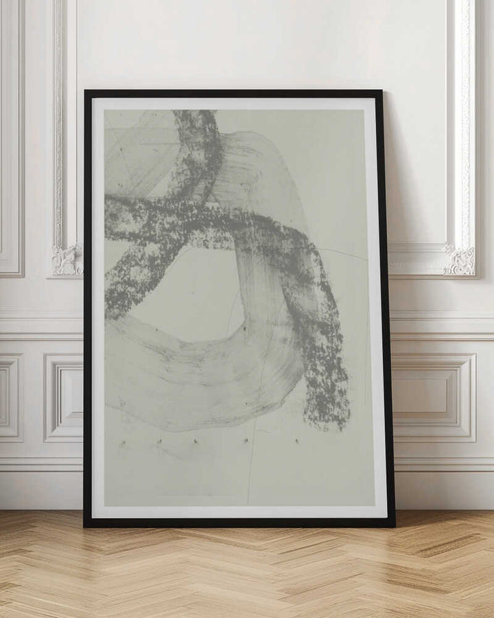 Abstract Gray Markings