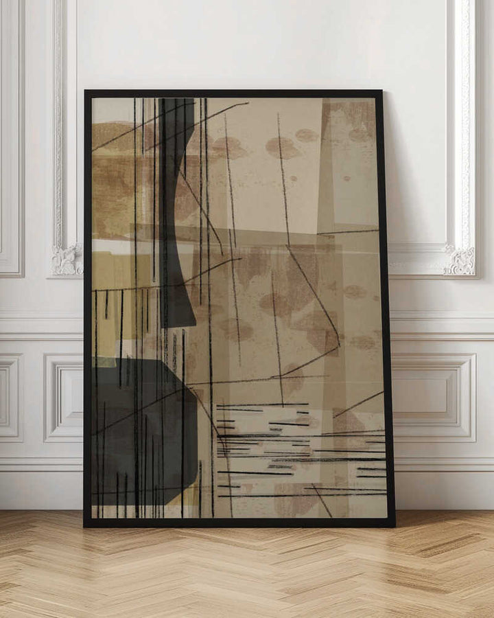 Layered Neutral Abstract