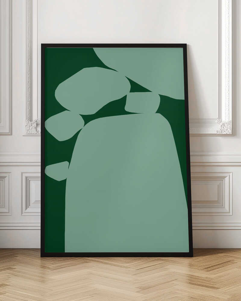 Fluid Green Abstract