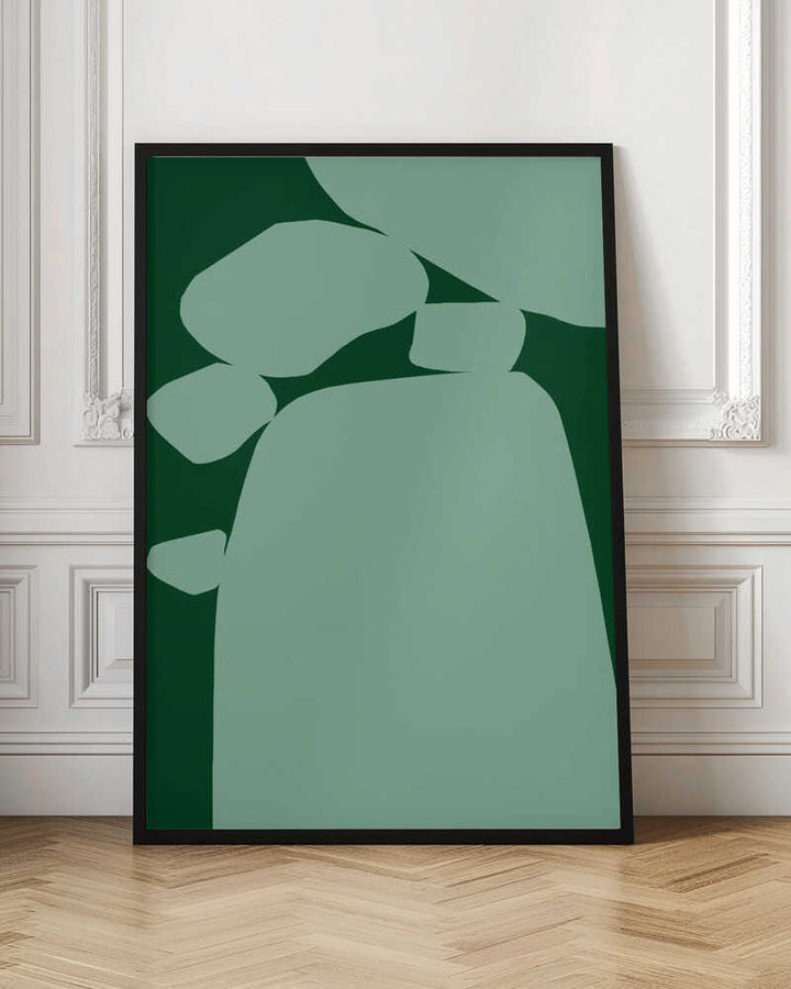 Fluid Green Abstract