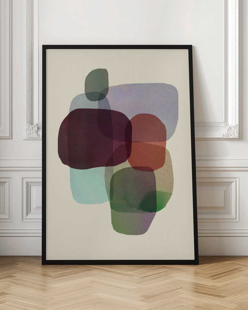Overlapping Abstract Shapes
