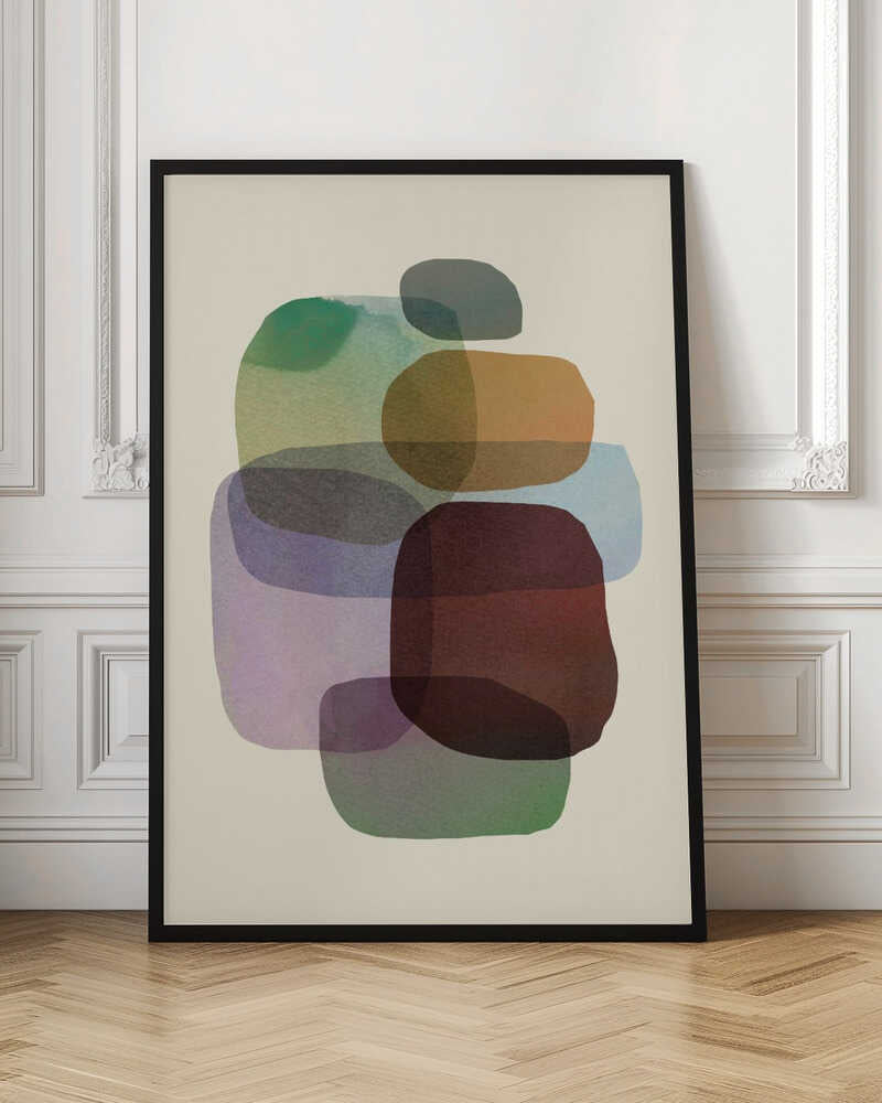 Overlapping Organic Shapes